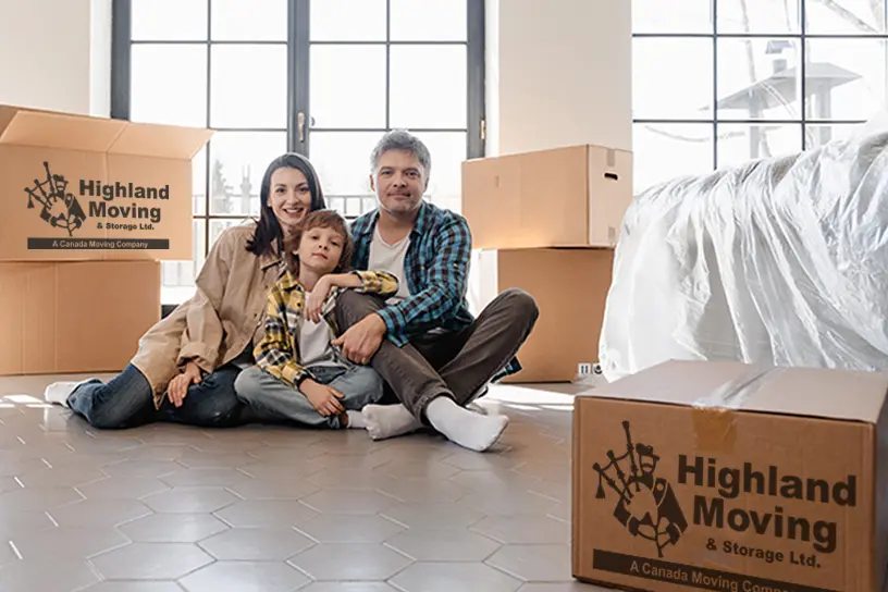 The Story Begins Of Moving A House - Highland Moving and Storage Ltd.